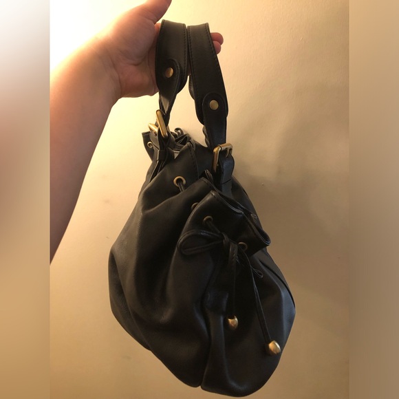 Gerard Darel Black Leather Shoulder Bag - Picture 3 of 8